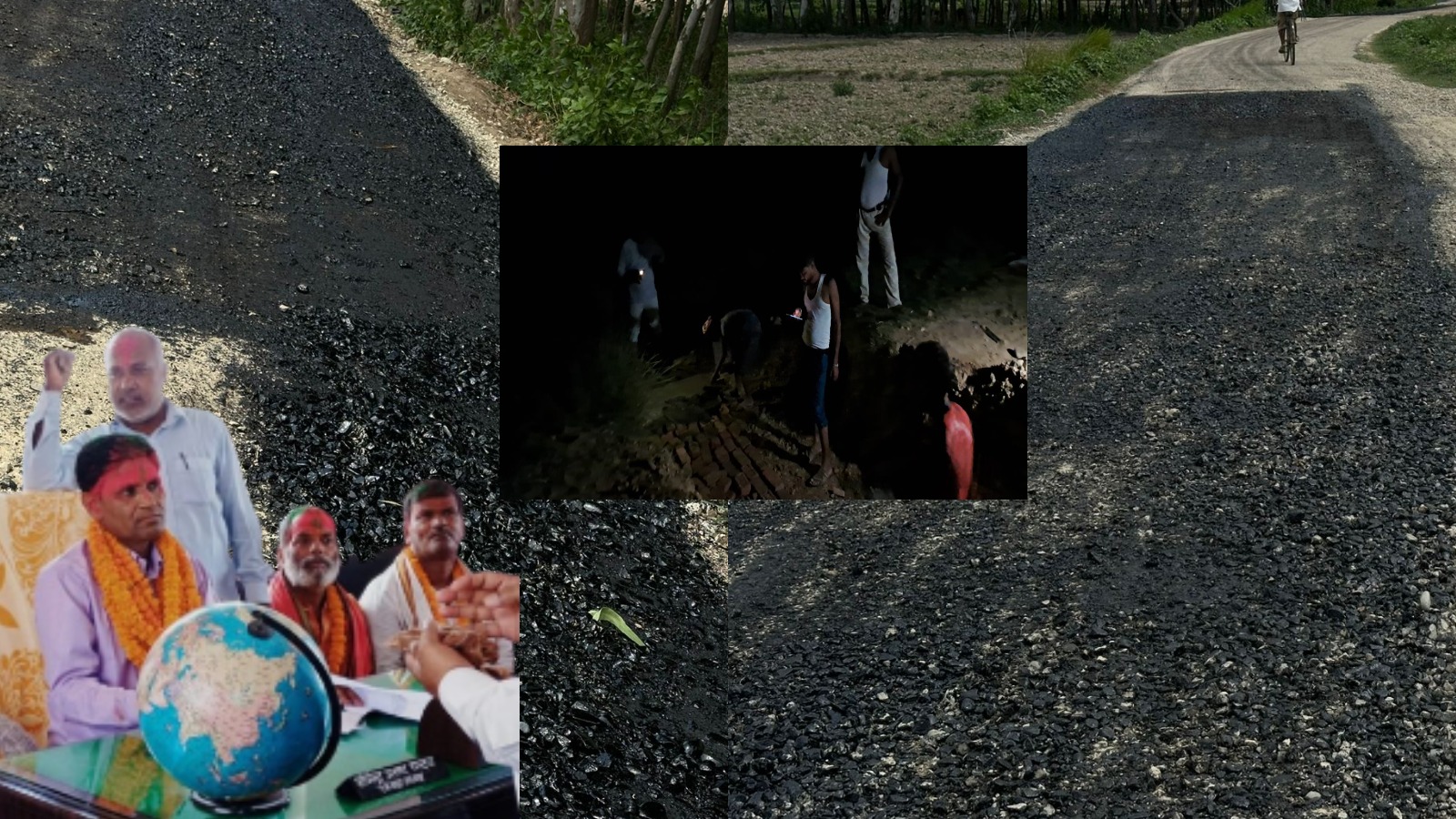 विष्णुपुरमा वडाध्यक्ष बने ठेकेदार, सडक मर्मत र ढलानमा अनियमितताको आशंका